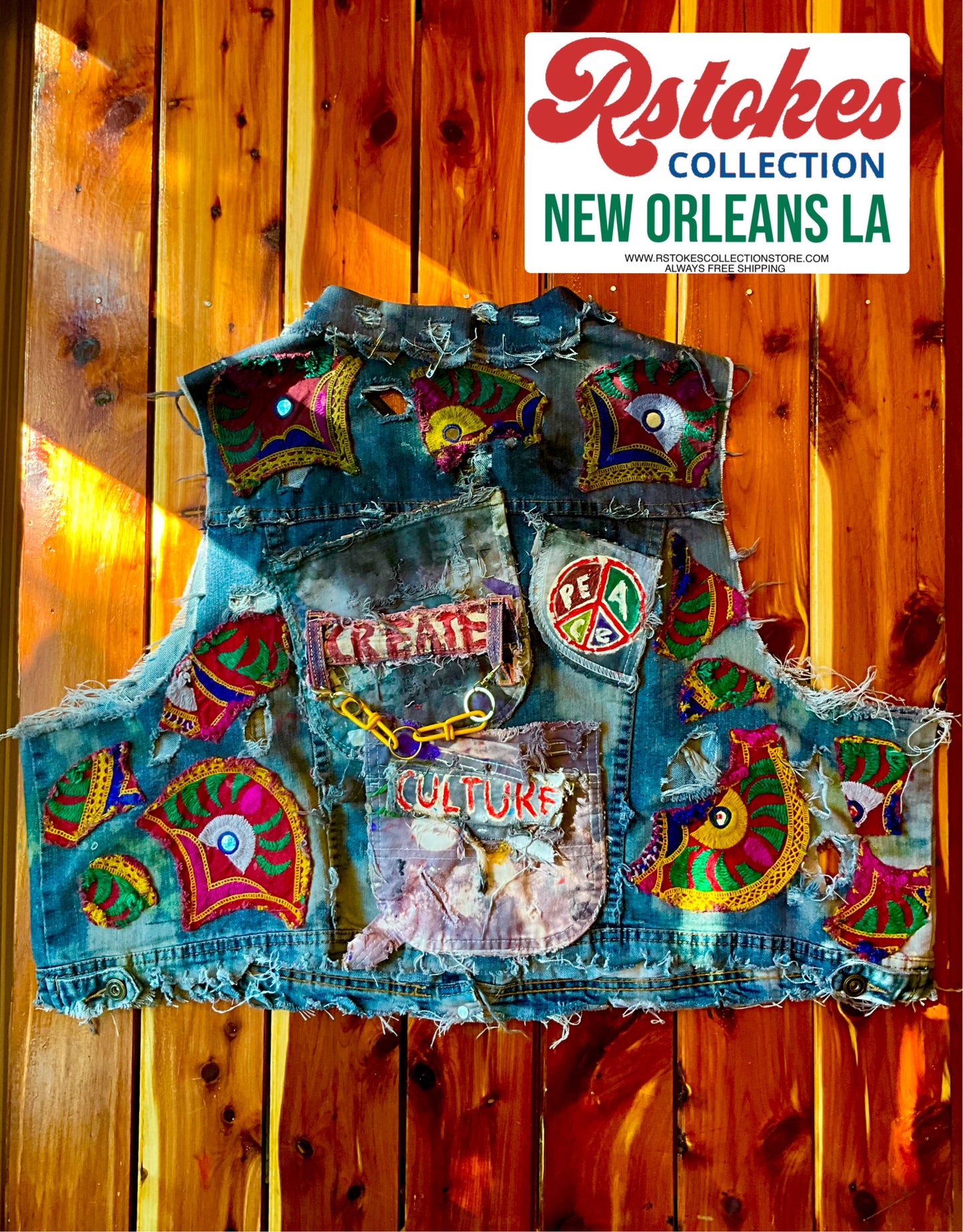CUSTOM DENIM VEST