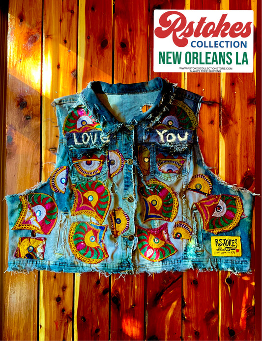 CUSTOM DENIM VEST